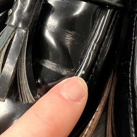 Pier 4 Black Patent Loafers - Picture 6 of 9